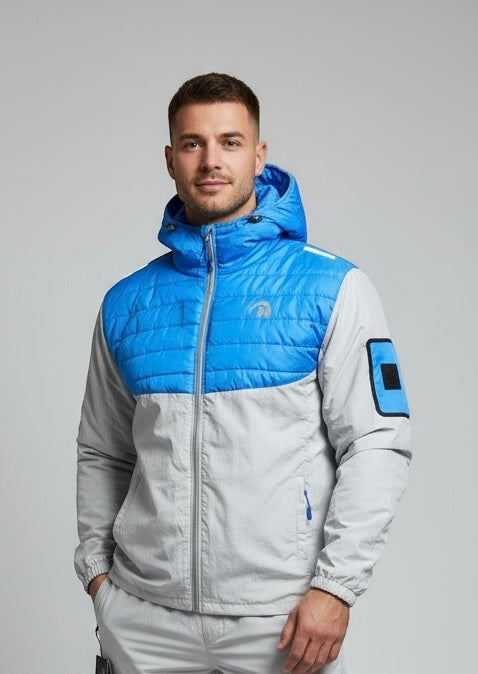 Trek Hooded Jacket - Blue